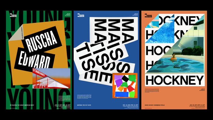 De Young Museum visual identity (fictional) 5